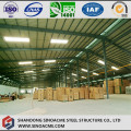 Steel Structure Warehouse with Metal Sheet Cladding